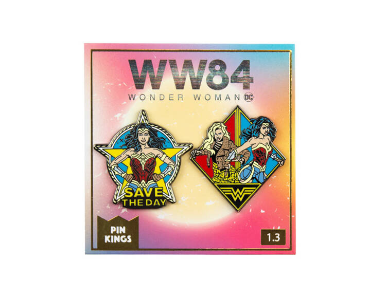 Значок Pin Kings DC Чудо-женщина 84 13 набор из 2 шт 399₽
