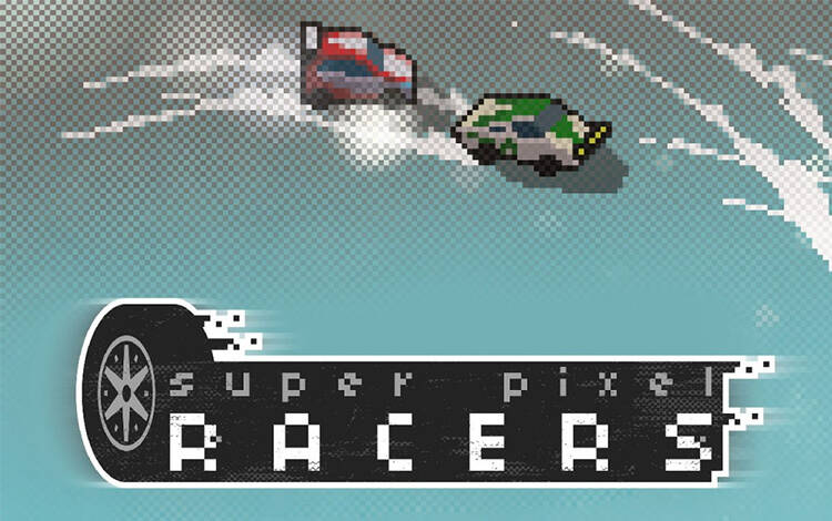 Скриншот №0 из Super Pixel Racers (PC)