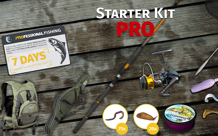 Скриншот №0 из Professional Fishing - Starter Kit Pro (PC)