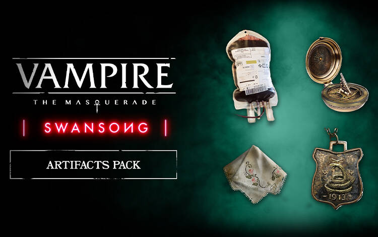 Vampire: The Masquerade - Swansong - Artifacts Pack (PC) Скриншот №0 Скриншот №0 из Vampire: The Masquerade - Swansong - Artifacts Pack (PC)