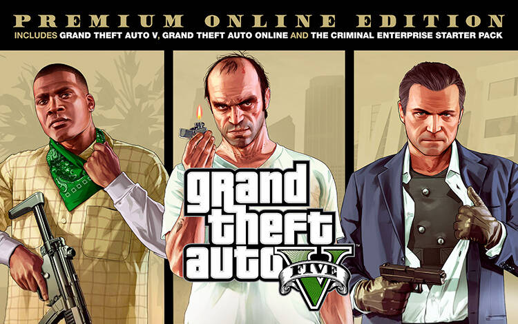 Скриншот №0 из Grand Theft Auto V: Premium Online Edition (Rockstar Games Launcher) (PC)