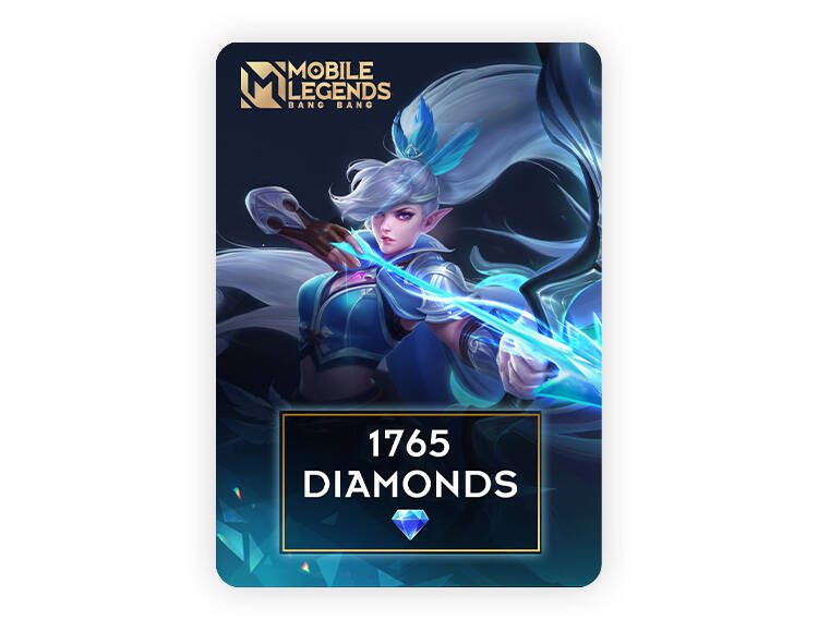 

Игровая валюта Mobile Legends: 1765 Diamonds [Цифровая версия]