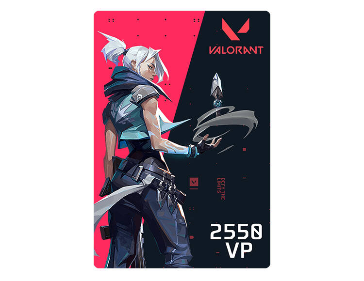 

Игровая валюта Valorant: 2550 VP [Цифровая версия] (PC)
