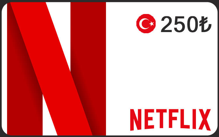 Скриншот №0 из Карта оплаты Netflix 250 TL Turkey [Цифровая версия] (PC)