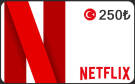 Скриншот №0 из Карта оплаты Netflix 250 TL Turkey [Цифровая версия] (PC)