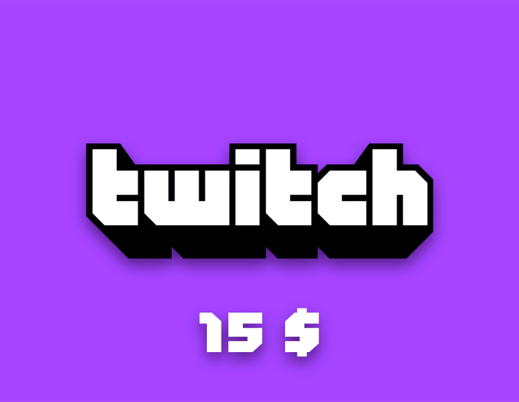 Карты оплаты Twitch