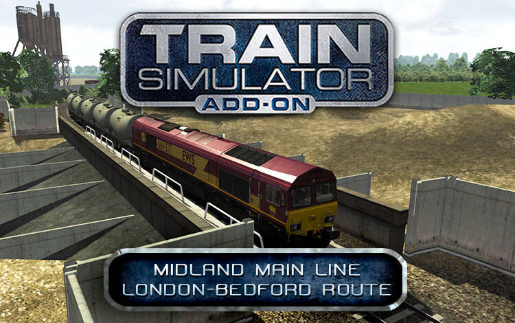 Скриншот №0 из Train Simulator: Midland Main Line London-Bedford Route Add-On (PC)