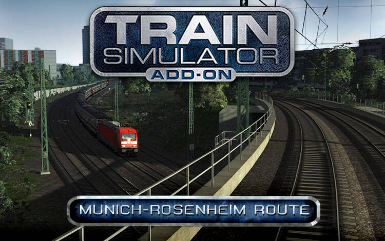 Скриншот №0 из Train Simulator: Munich - Rosenheim Route Add-On (PC)