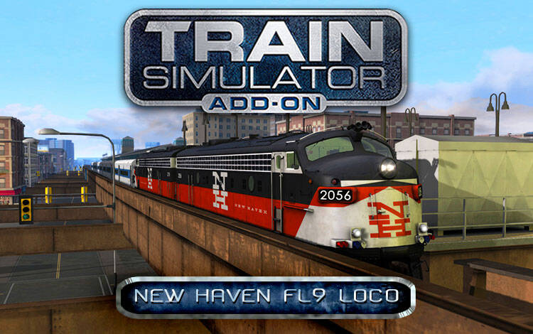 Скриншот №0 из Train Simulator: New Haven FL9 Loco Add-On (PC)