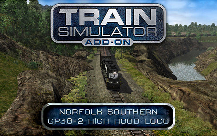 Скриншот №0 из Train Simulator: Norfolk Southern GP38-2 High Hood Loco Add-On (PC)