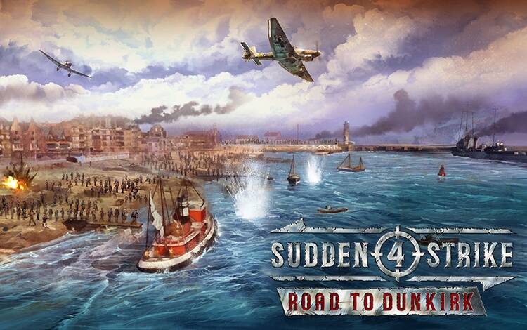 Скриншот №0 из Sudden Strike 4 - Road to Dunkirk (PC)
