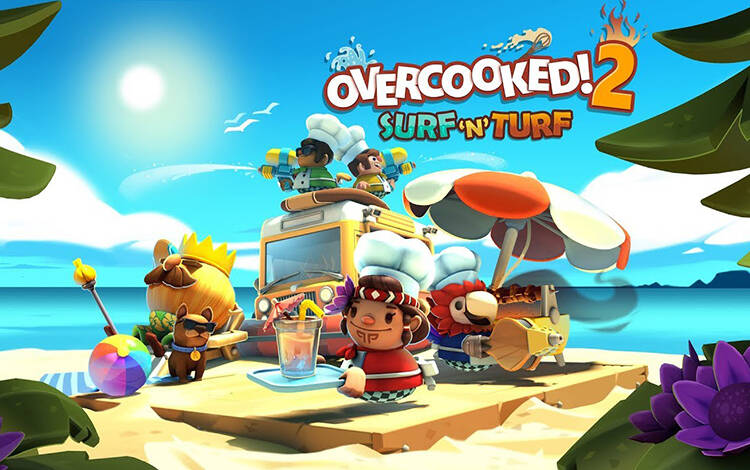 Скриншот №0 из Overcooked! 2 - Surf 'n' Turf (PC)