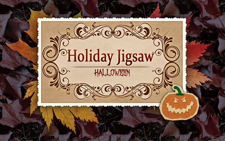 Скриншот №0 из Holiday Jigsaw Halloween (PC)