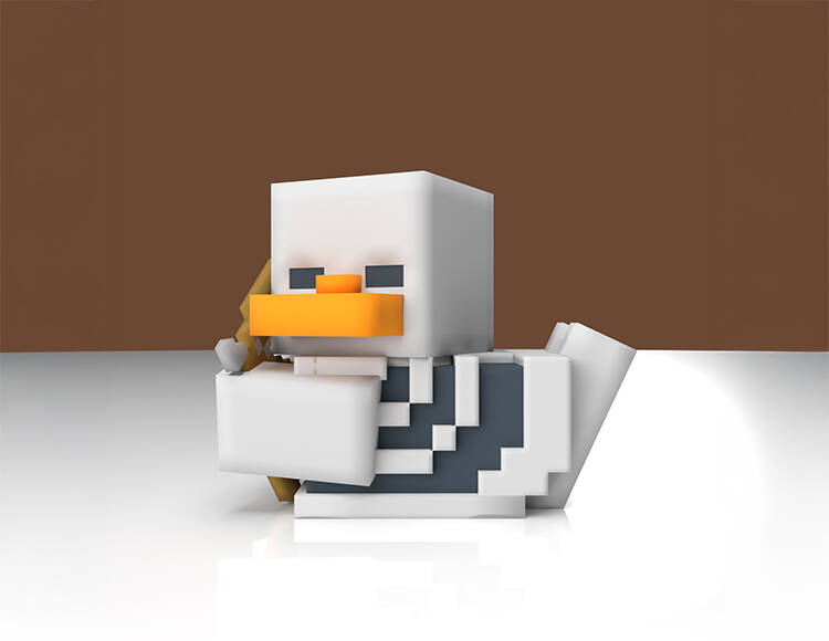 Фигурка-утка Tubbz Minecraft Skeleton 2999₽