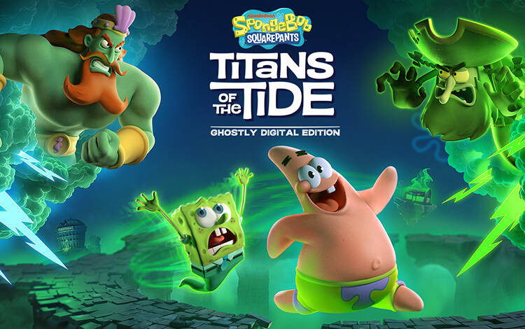 Скриншот №0 из SpongeBob SquarePants: Titans of the Tide Ghostly Digital Edition (Предзаказ) (PC)