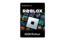 Скриншот №0 из Карта пополнения Roblox: 4500 robux [Цифровая версия] (PC)
