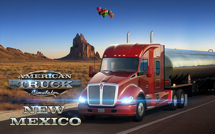 Скриншот №0 из American Truck Simulator - New Mexico (PC)