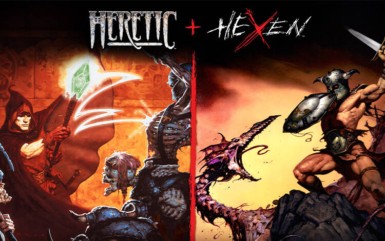 Скриншот №0 из Heretic + Hexen (PC)