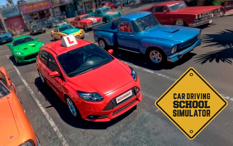 Скриншот №0 из Car Driving School Simulator (PC)
