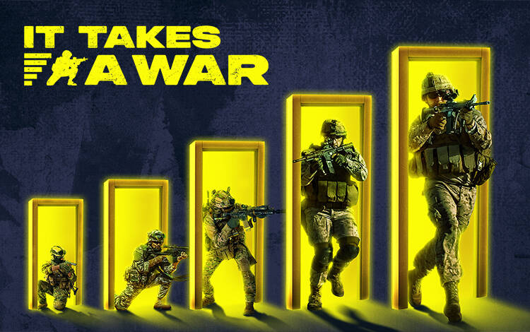 Скриншот №0 из It Takes a War (Предзаказ) (PC)