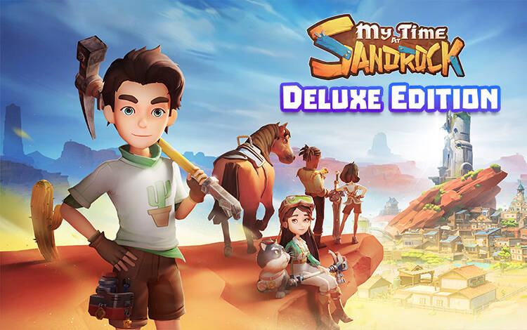 Скриншот №0 из My Time at Sandrock - Deluxe Edition (PC)