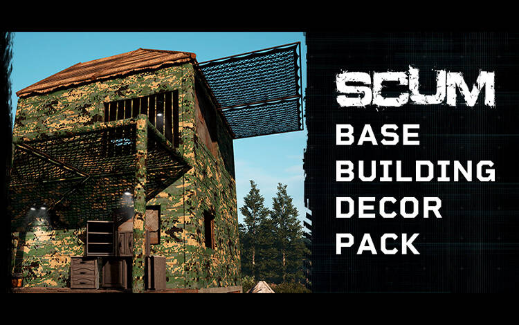 Скриншот №0 из SCUM Base Building Decor Pack (PC)