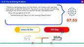 Скриншот №5 из Trolley Problem, Inc. (Версия для СНГ [ Кроме РФ и РБ ]) (PC)