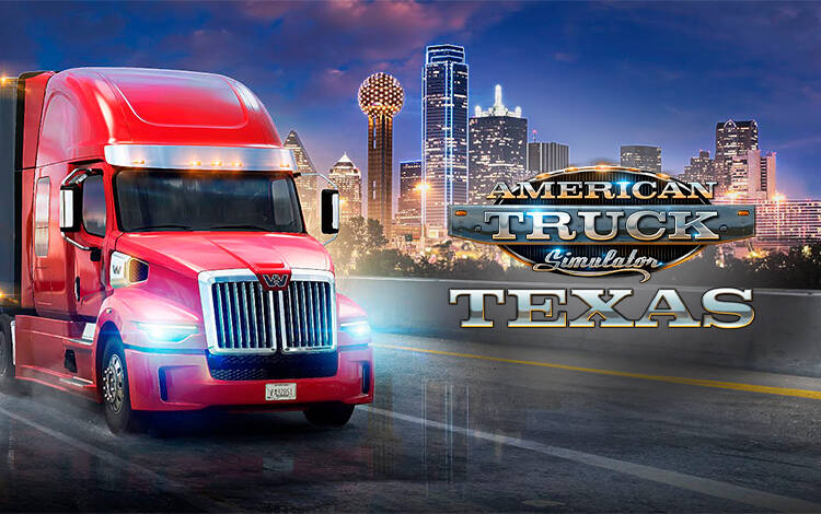 Скриншот №0 из American Truck Simulator - Texas (PC)