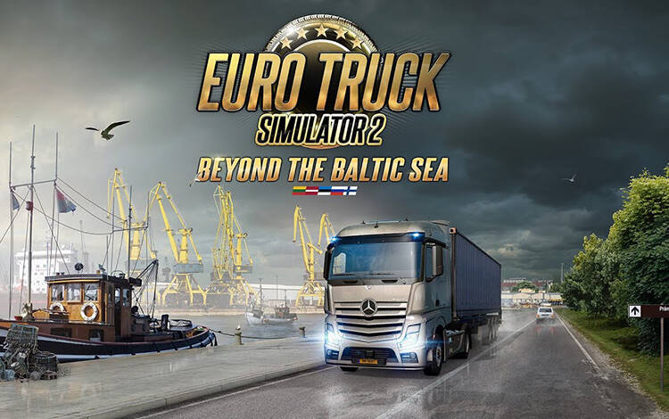Скриншот №0 из Euro Truck Simulator 2 - Beyond the Baltic Sea (PC)