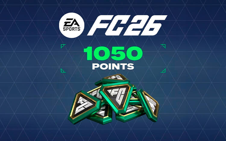 Скриншот №0 из Игровая валюта EA Sports FC 26: 1050 FC Points (PC)