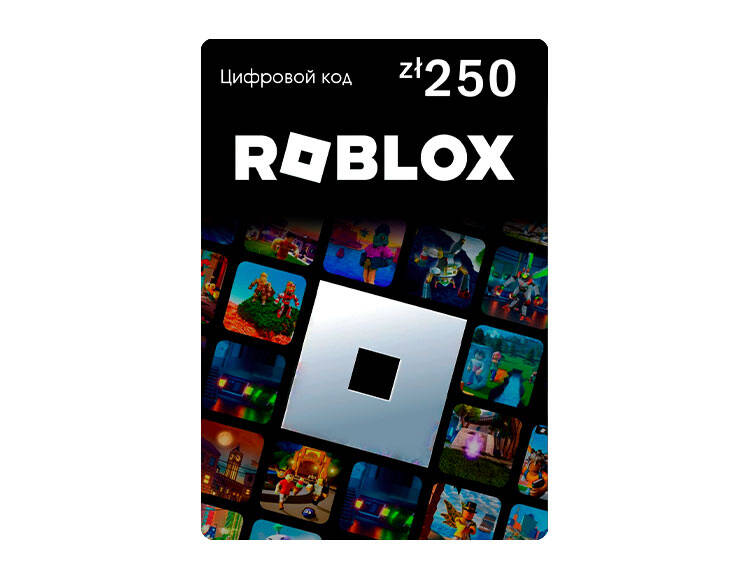 Карта оплаты Roblox 250 PLN Poland [Цифровая версия] (PC)