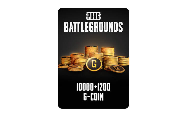 Скриншот №0 из Игровая валюта PUBG: Battlegrounds - 10000 + 1200 G-Coin [Цифровая версия] (PC)