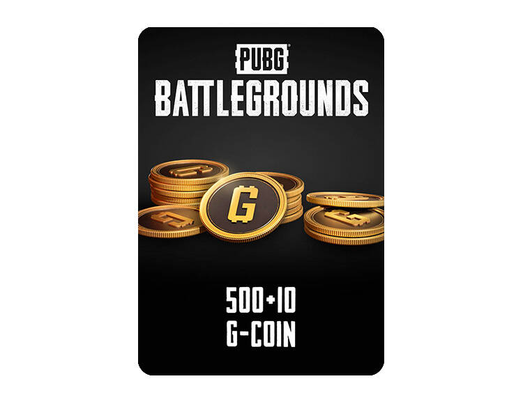 

Игровая валюта PUBG: Battlegrounds - 500 + 10 G-Coin [Цифровая версия] (PC)