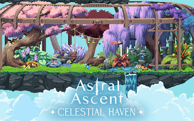 Скриншот №0 из Astral Ascent - Celestial Haven (PC)