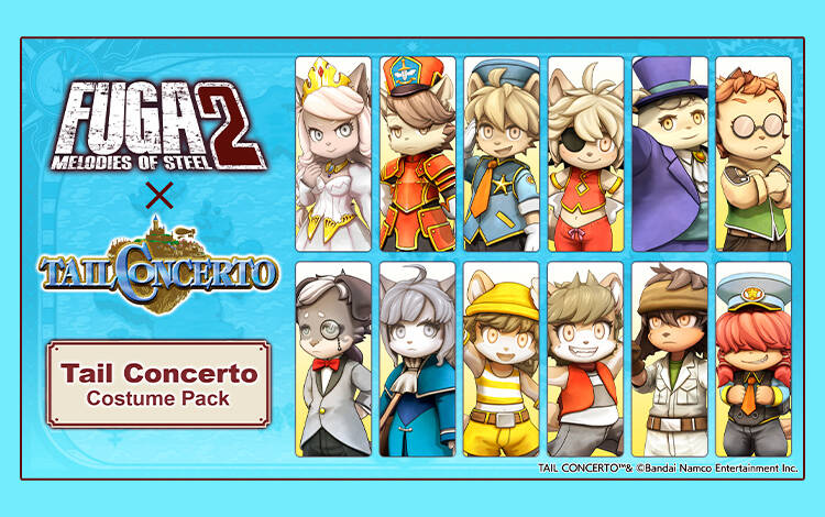 Скриншот №0 из Fuga: Melodies of Steel 2 - Tail Concerto Costume Pack (PC)