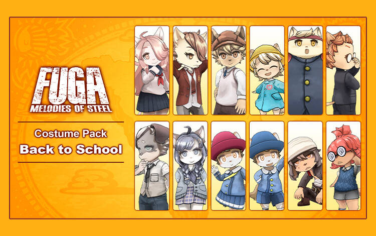 Скриншот №0 из Fuga: Melodies of Steel - Back to School Costume Pack (PC)