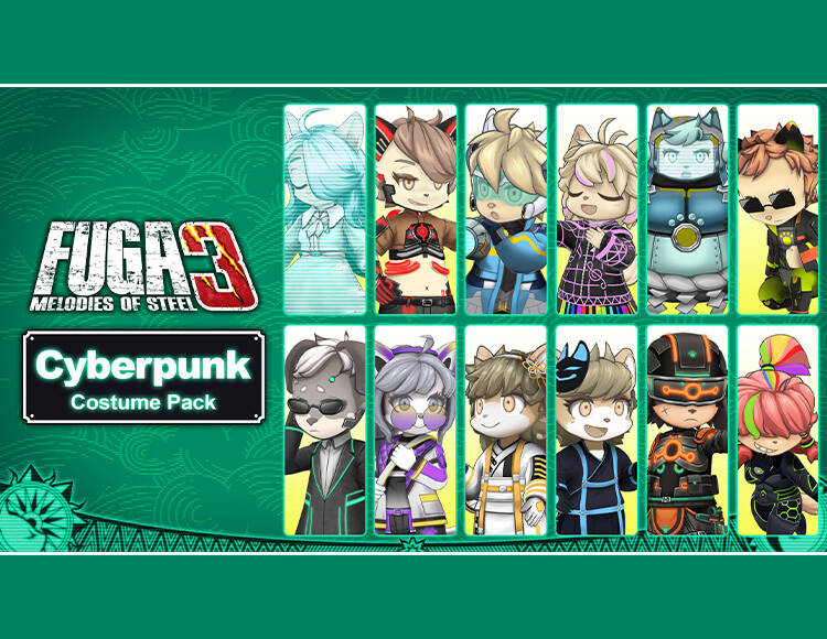 Fuga: Melodies of Steel 3 - Cyberpunk Costume Pack (PC)