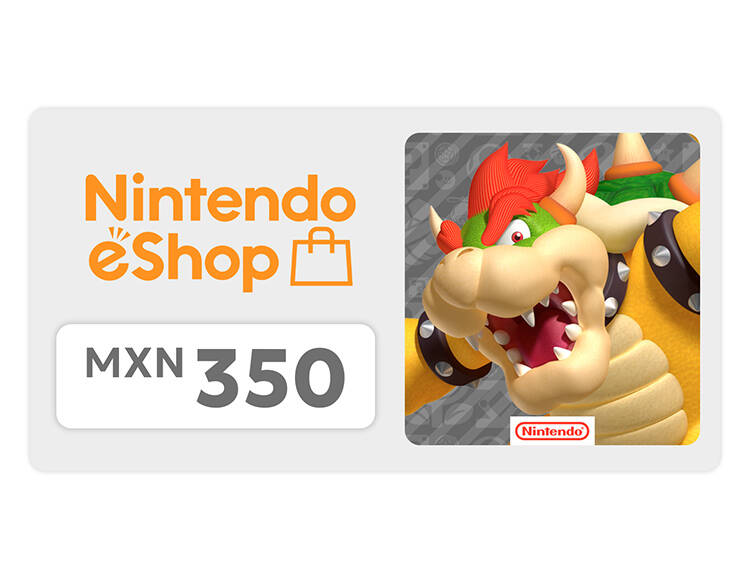 

Карта оплаты Nintendo eShop 350 MXN Mexico [Цифровая версия]