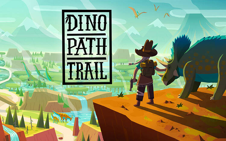 Dino Path Trail (PC) Скриншот №0 Скриншот №0 из Dino Path Trail (PC)