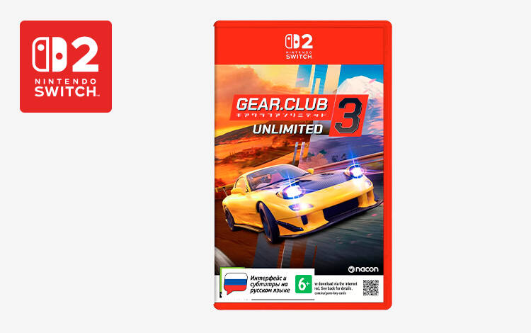 Изображение №0 Gear.Club Unlimited 3 (Nintendo Switch 2) Фото №0 Gear.Club Unlimited 3 (Nintendo Switch 2)