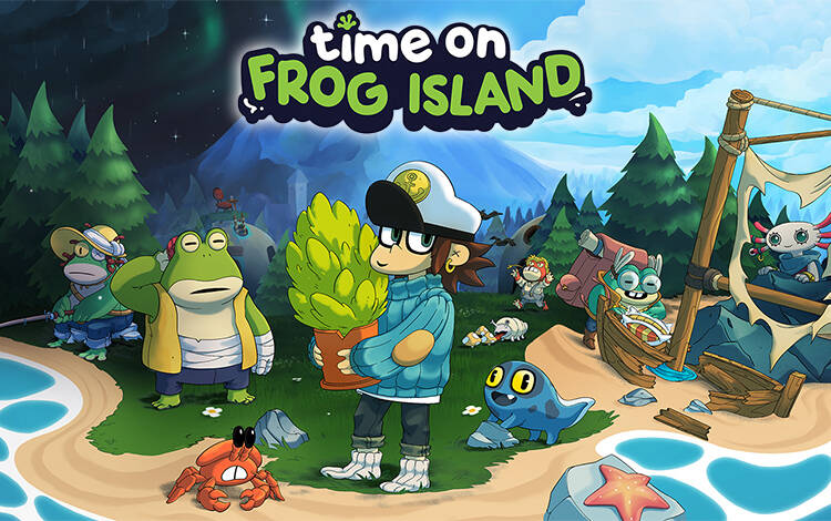 Time on Frog Island (PC) Скриншот №0 Скриншот №0 из Time on Frog Island (PC)