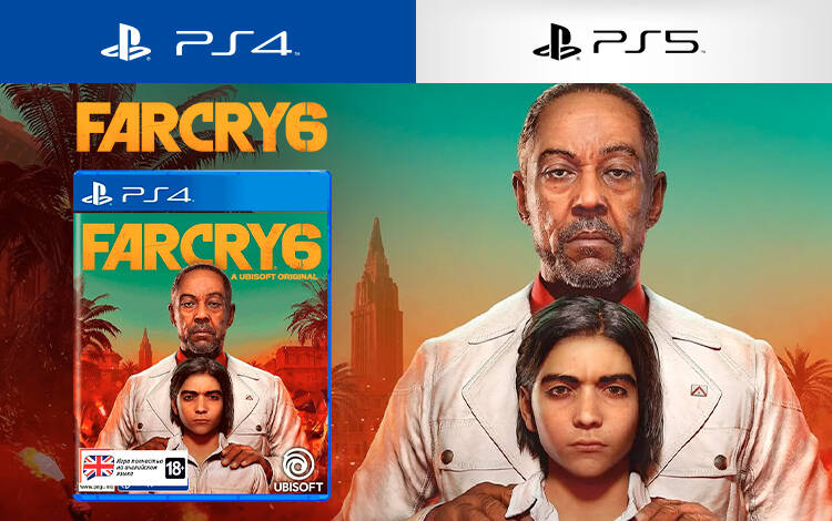 Изображение №0 Far Cry 6 (PS4 / PS5) Фото №0 Far Cry 6 (PS4 / PS5)