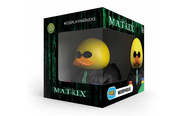 Изображение №0 Фигурка-утка Tubbz Матрица Морфеус (Box) Фото №0 Фигурка-утка Tubbz Матрица Морфеус (Box)