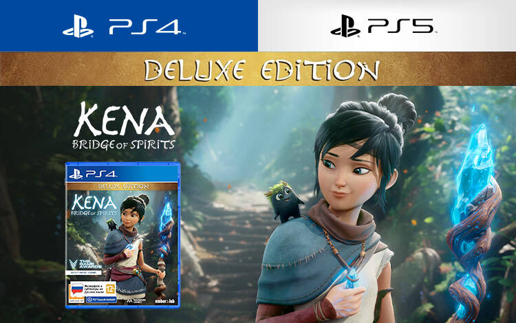 Изображение №0 Kena: Bridge of Spirits - Deluxe Edition (PS4 / PS5) Фото №0 Kena: Bridge of Spirits - Deluxe Edition (PS4 / PS5)