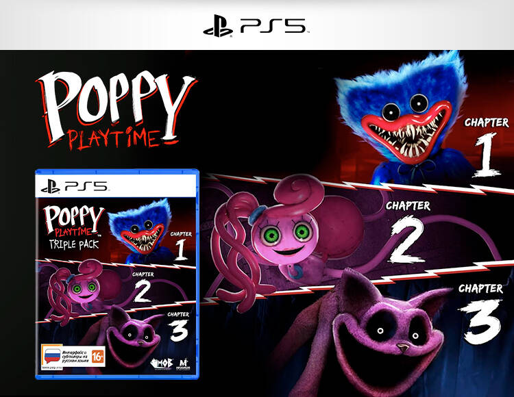 Poppy Playtime Triple Pack (PS5)