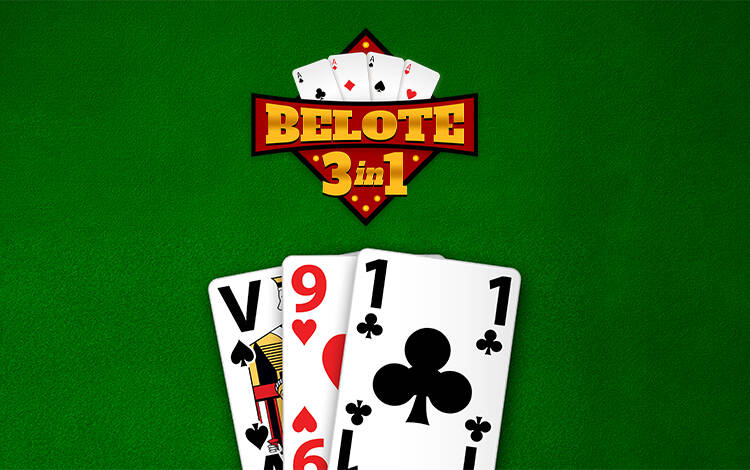 Belote 3 in 1 (PC) Скриншот №0 Скриншот №0 из Belote 3 in 1 (PC)