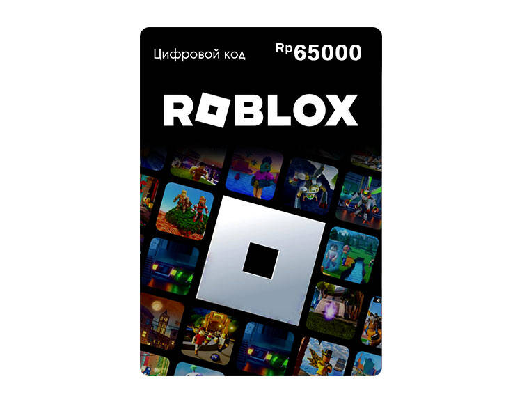 Карта оплаты Roblox 65000 IDR Indonesia [Цифровая версия] (PC)