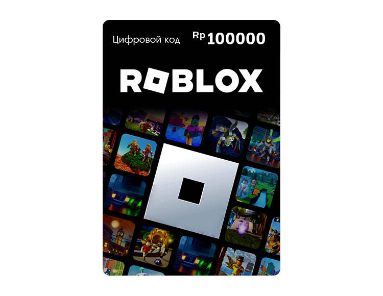 Карта оплаты Roblox 100000 IDR Indonesia [Цифровая версия] (PC)