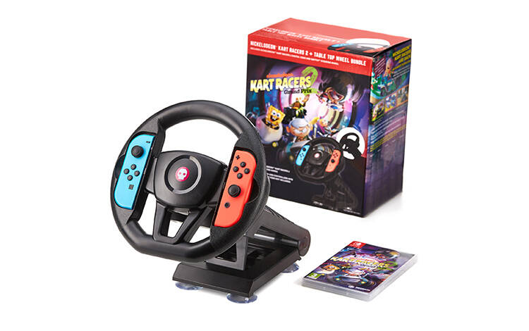 Изображение №0 Nickelodeon Kart Racers 2 (цифровой ключ) + руль для Joy-Con Уценка Фото №0 Nickelodeon Kart Racers 2 (цифровой ключ) + руль для Joy-Con Уценка
