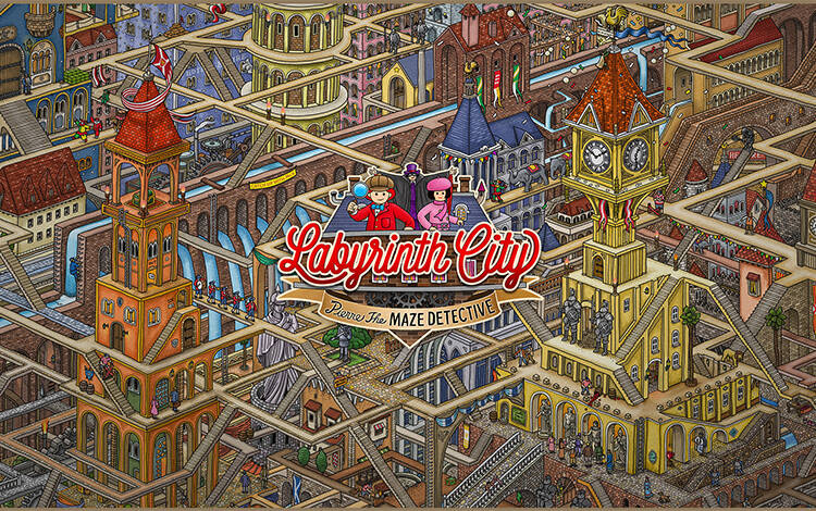 Labyrinth City: Pierre the Maze Detective (PC) Скриншот №0 Скриншот №0 из Labyrinth City: Pierre the Maze Detective (PC)